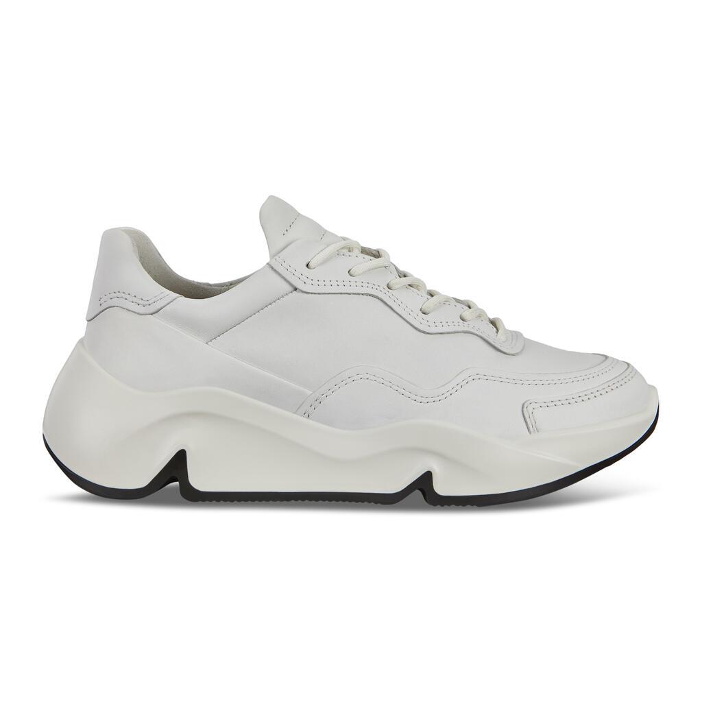 Ecco Chunky Womens Sneakers White Online - India FYM-523817